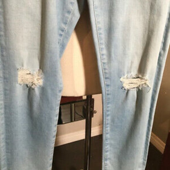 Adriano Goldschmed The Stilt Roll-Up Blue Jeans - Picture 10 of 10